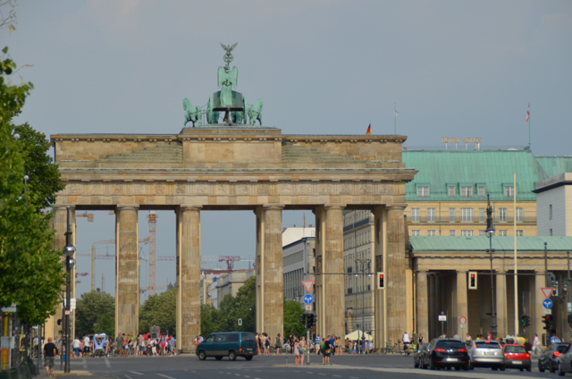 The Wall is gone in Berlin